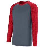 AUGUSTA STYLE 1727  YOUTH FAST BREAK LONG SLEEVE JERSEY